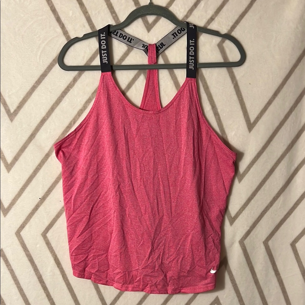 Nike Pink Sleeveless Tank Top
